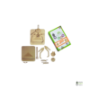 Green Robot Tech’s branded packaging for the DIY multiplication teaching tool kit, emphasizing sustainability and interactive math education