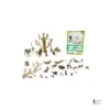 Green Robot Tech’s DIY forest animal kit packaging, showcasing eco-friendly branding and educational focus